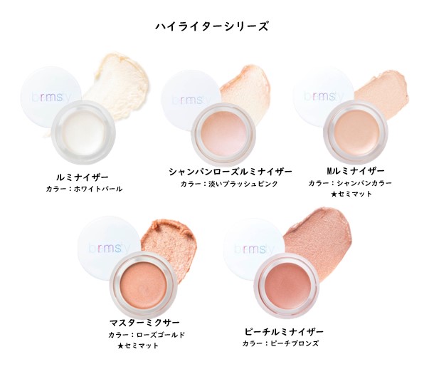 Rmsbeautyのルミナイザー ピーチルミナイザーをレビュー むみかブログ