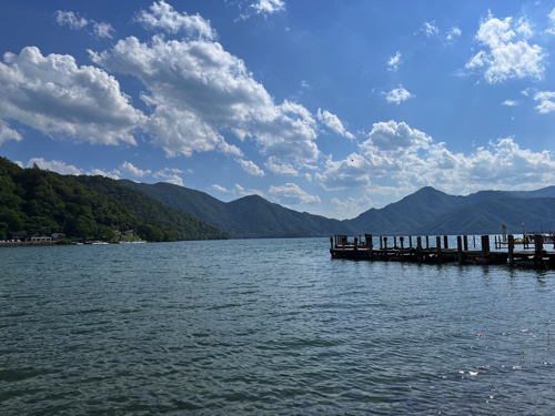 中禅寺湖の景色
